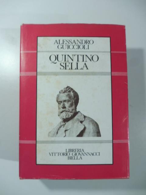 Quintino Sella - Alessandro Guiccioli - copertina