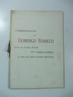 Commemorazione di Domenico Rossetti letta da Attilio Hortis nella societa' di Minerva