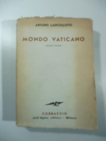 Mondo Vaticano - Arturo Lancellotti - copertina