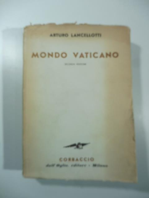 Mondo Vaticano - Arturo Lancellotti - copertina