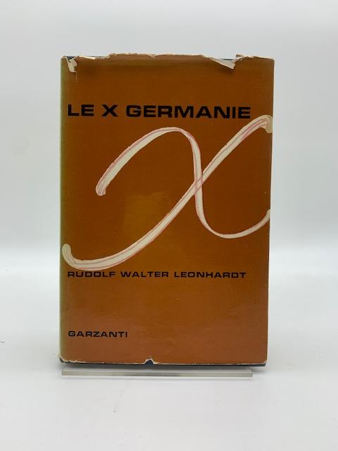 Le X Germanie - Rudolf Walter Leonhardt - copertina