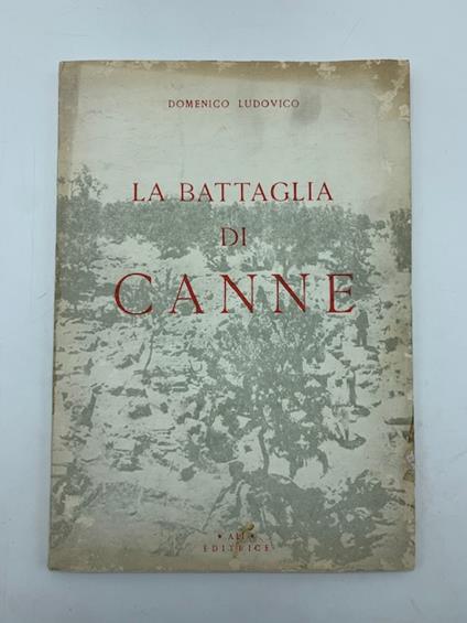 La battaglia di canne - Domenico Ludovico - copertina