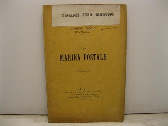 La Marina Postale - Giorgio Molli - copertina