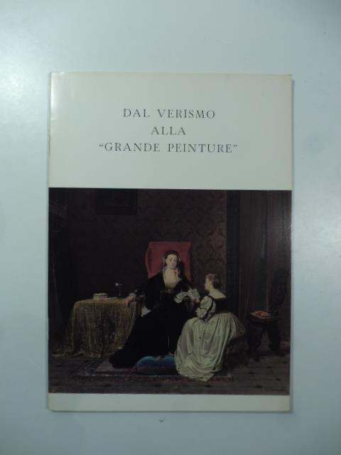 Dal Verismo alla 'Grande Peinture' - Mario Monteverdi - copertina