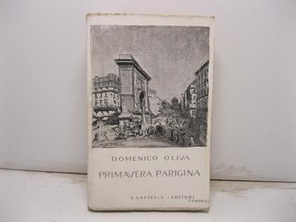 Primavera parigina - Domenico Oliva - copertina