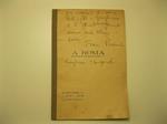 A Roma. Estr. da: Nuova Antologia. Fasc. 799. 1 aprile 1905