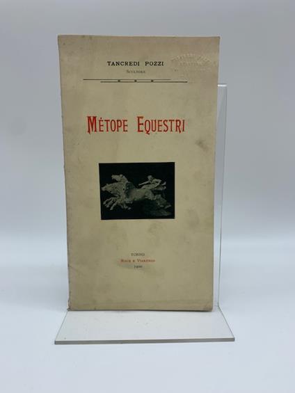 Metope equestri - Tancredi Pozzi - copertina