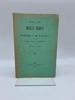 Moneta inedita di Pietro I di Savoia e pochi cenni sulla zecca primitiva dei principi sabaudi