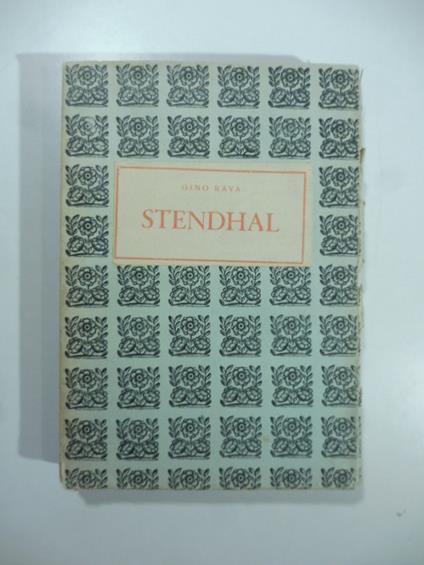Stendhal - Gino Raya - copertina