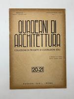 Quaderni di architettura. Collezione di progetti di costruzioni edili, 20-21. Sei progetti di Chiese dell'Arch. Domenico Sandri