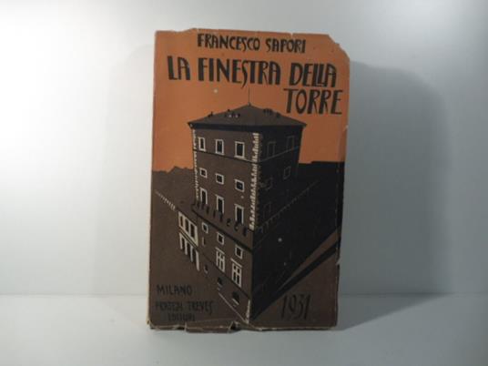 La finestra della torre - Francesco Sapori - copertina