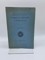 Documenti ed osservazioni sul Congresso di Nizza (1538). Nota