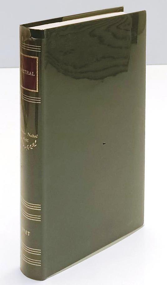 Premio Nobel 1945 Mistral - Gabriela Mistral - copertina