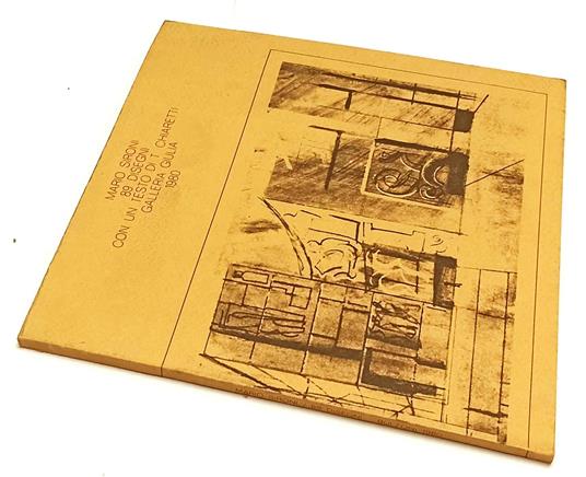 Mario Sironi 89 Disegni Testo Di Chiaretti- Galleria Giulia- 1980- B- Xfs191 - copertina