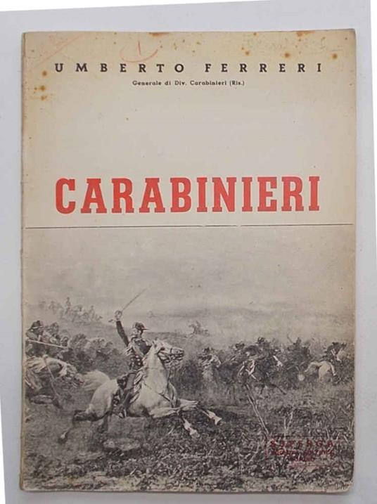 Carabinieri - copertina