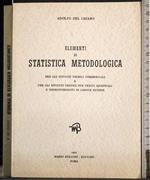 Elementi di Statistica metodologica