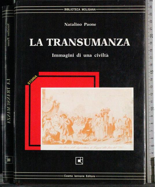 transumanza. Immagini di una civiltà - Natalino Paone - copertina