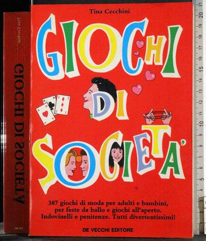 Giochi di società - Tina Cecchini - copertina