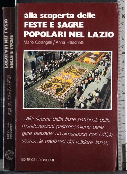 Alla scoperta delle feste e sagre popolari nel Lazio - copertina