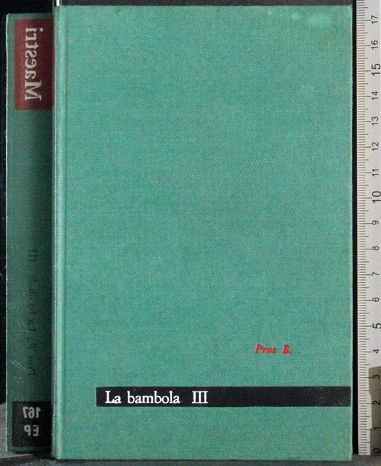 Maestri. La bambola. Vol 3 - Boleslaw Prus - copertina