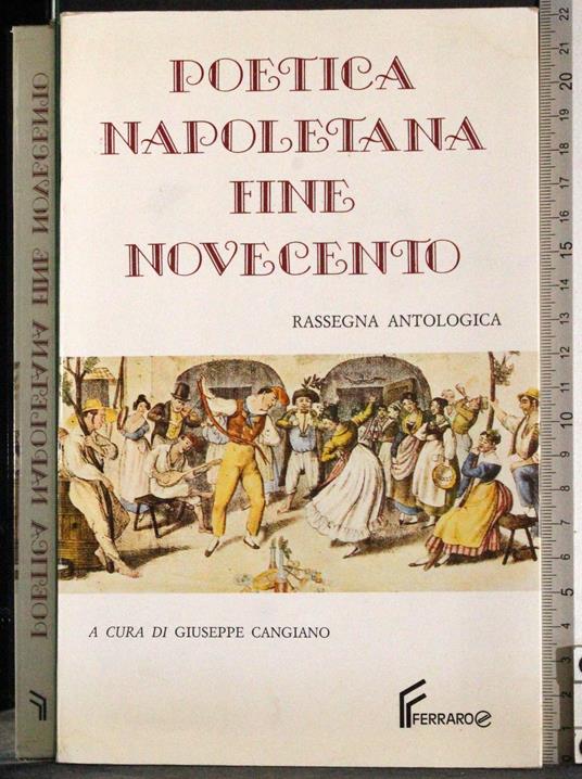 Poetica Napoletana fine Novecento - copertina
