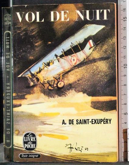 Vol de nuit - Antoine de Saint-Exupéry - copertina