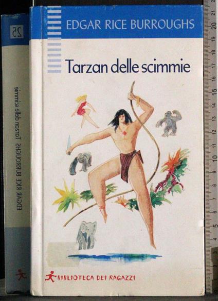 Tarzan delle scimmie - Edgar Rice Burroughs - copertina