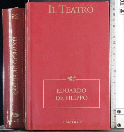 Il teatro - Eduardo De Filippo - copertina