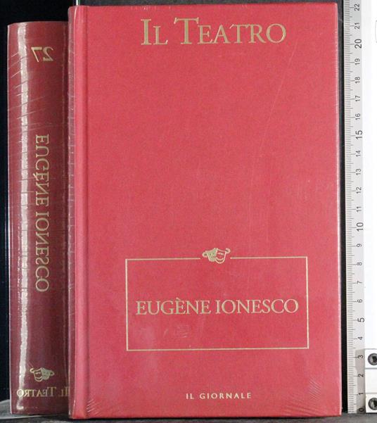 Il teatro - Eugène Ionesco - copertina