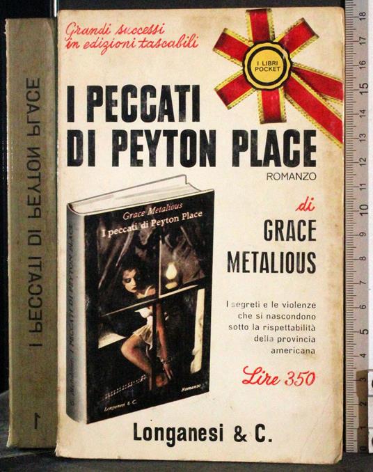 I peccati di peyton place - Grace Metalious - copertina