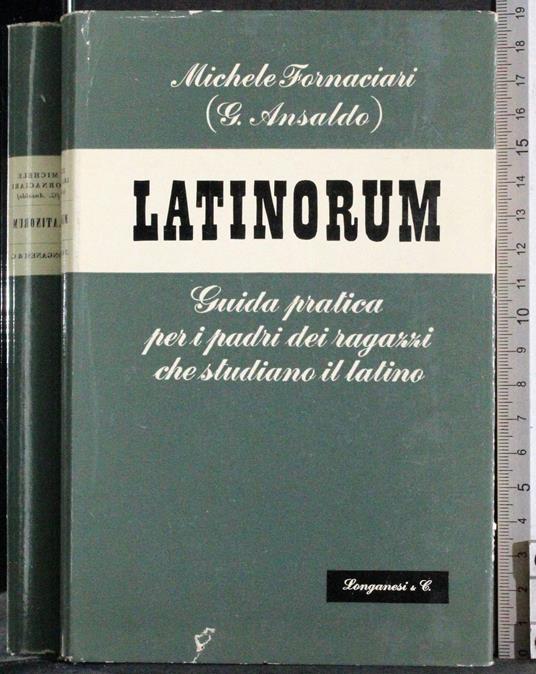 La Latinorum - Michele Fornaciari - copertina