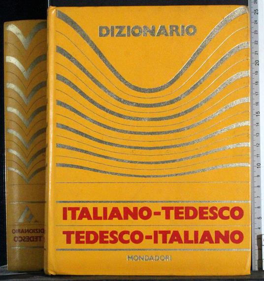Dizionario italiano- tedesco. Tedesco- Italiano - Alberti - copertina