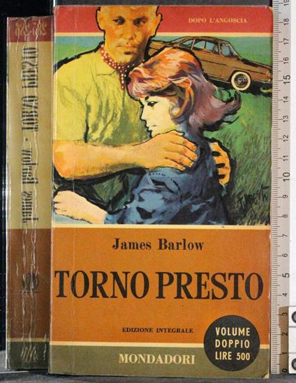 Torno presto - James Barlow - copertina