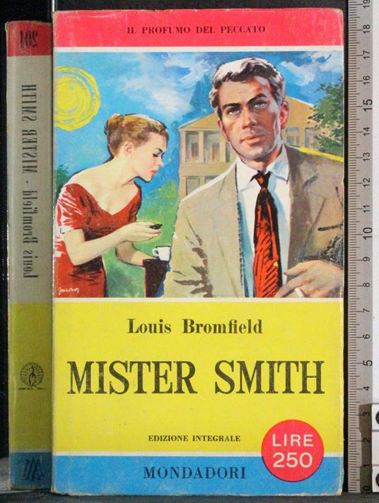 Mister Smith - Louis Bromfield - copertina