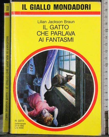 Il gatto che parlava ai fantasmi - Lilian Jackson Braun - copertina