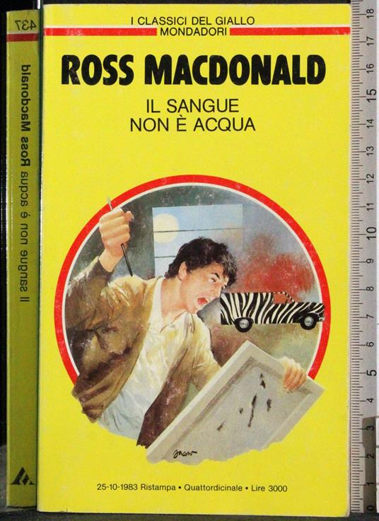 Il sangue non è acqua - Ross MacDonald - copertina