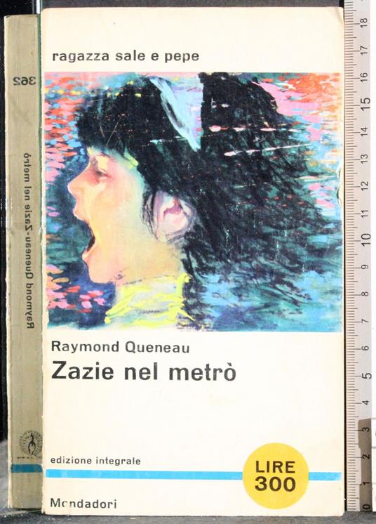 Zazie nel metrò - Raymond Queneau - copertina