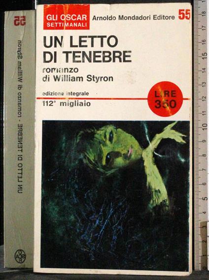 Un letto di tenebre - William Styron - copertina