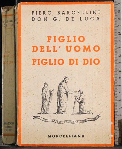 Figlio dell'uomo. Figlio di Dio - copertina