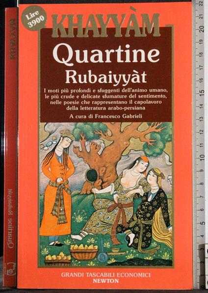 Quartine. Rubaiyyat - Omar Khayyam - copertina