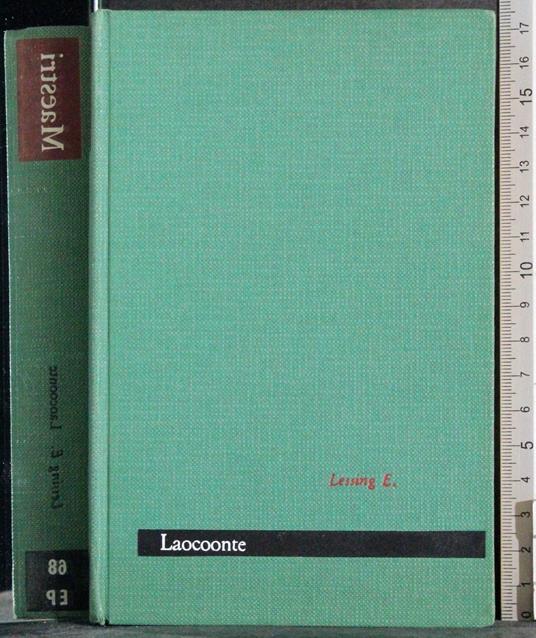 La Laocoonte. I Parte - Gotthold Ephraim Lessing - copertina
