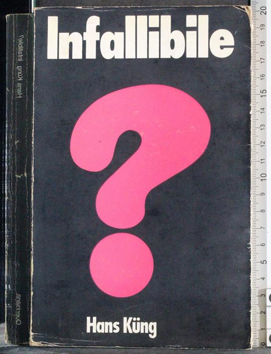 Infallibile? - Hans Küng - copertina