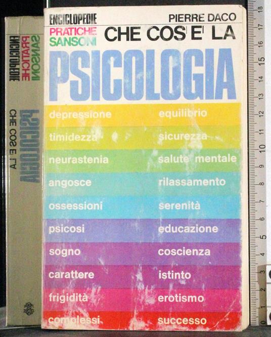 Che cos'è la psicologia - Pierre Daco - copertina