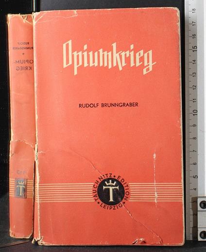 Opiumkrieg - Rudolf Brunngraber - copertina