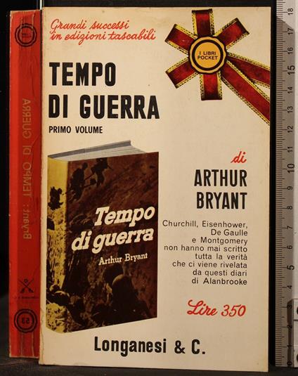 Tempo di Guerra. Vol - Arthur Bryant - copertina