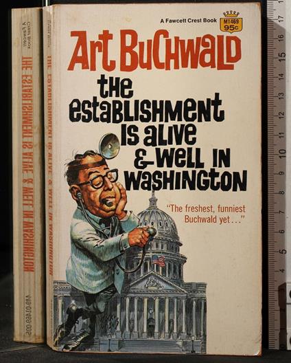 The Establishment Is Alive & Well In - Art Buchwald - copertina