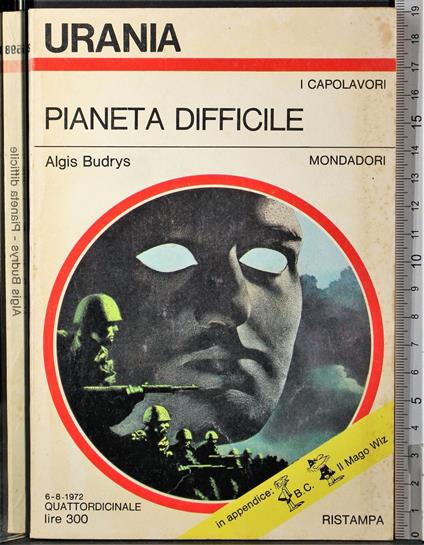 Pianeta difficile - Algis Budrys - copertina