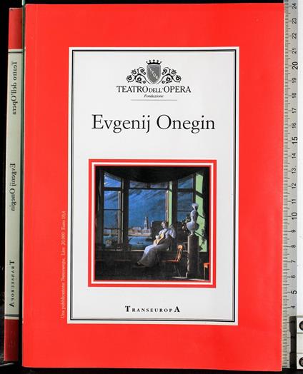 Teatro dell'opera. Evgenij Onegin - Silvia Camerini - copertina