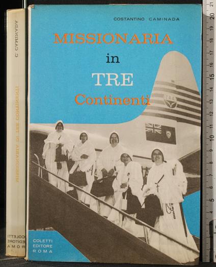 Missionaria in tre Continenti - Costantino Caminada - copertina