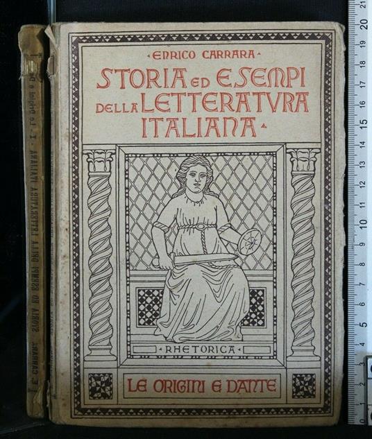 Storia Ed Esempi Della Letteratura Italiana - Enrico Carrara - copertina